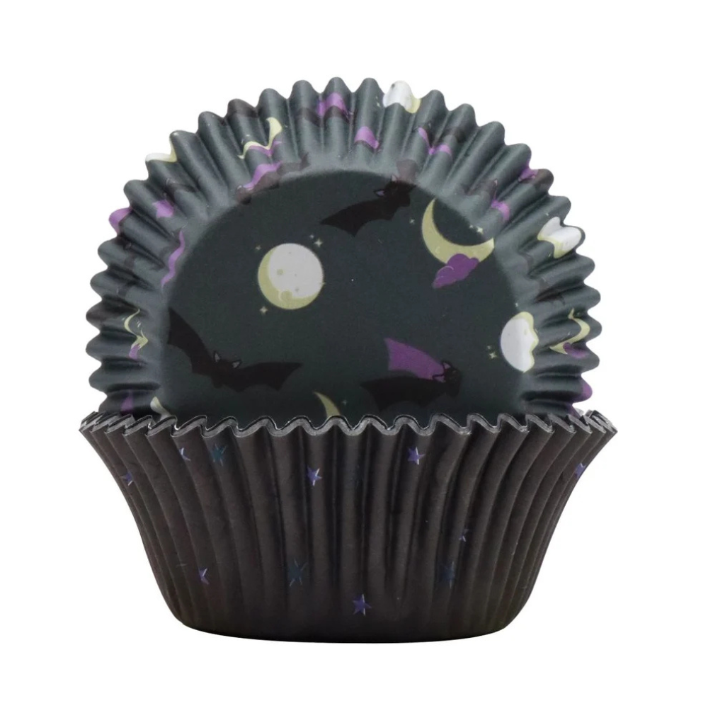 PME Cupcake & Topper Set Bats Pack of 48 (1)