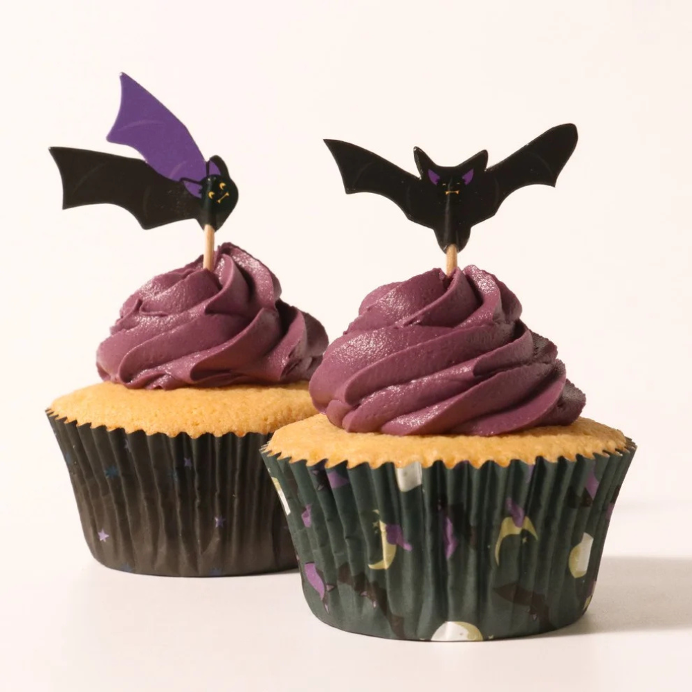 PME Cupcake & Topper Set Bats Pack of 48 (2)
