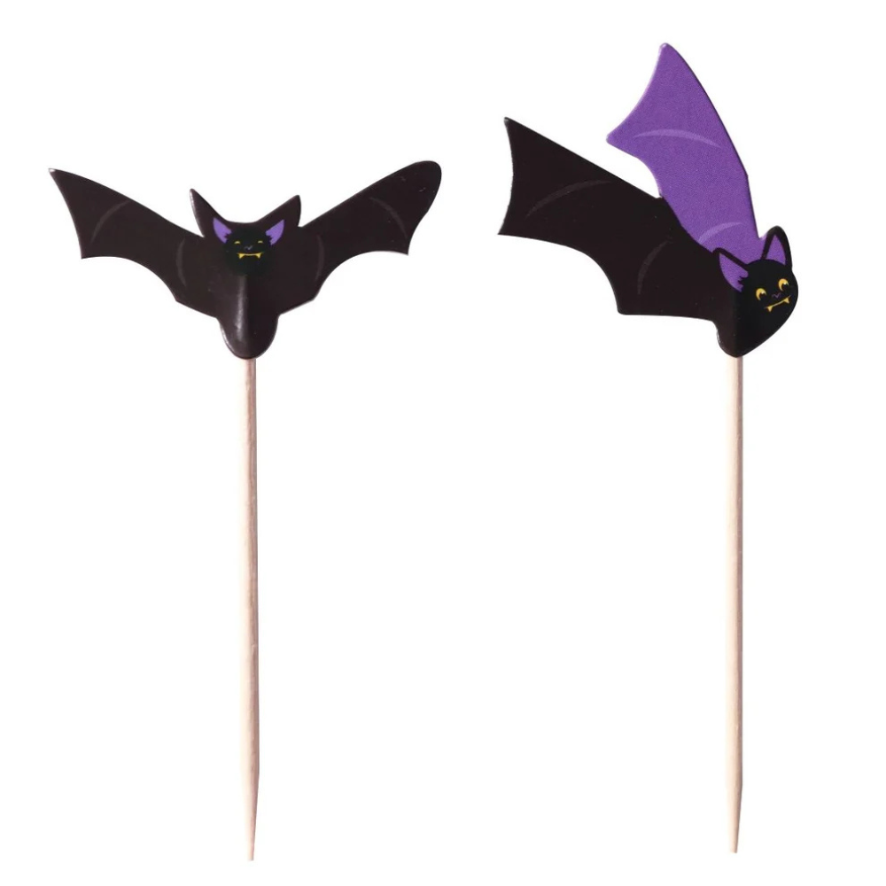 PME Cupcake & Topper Set Bats Pack of 48