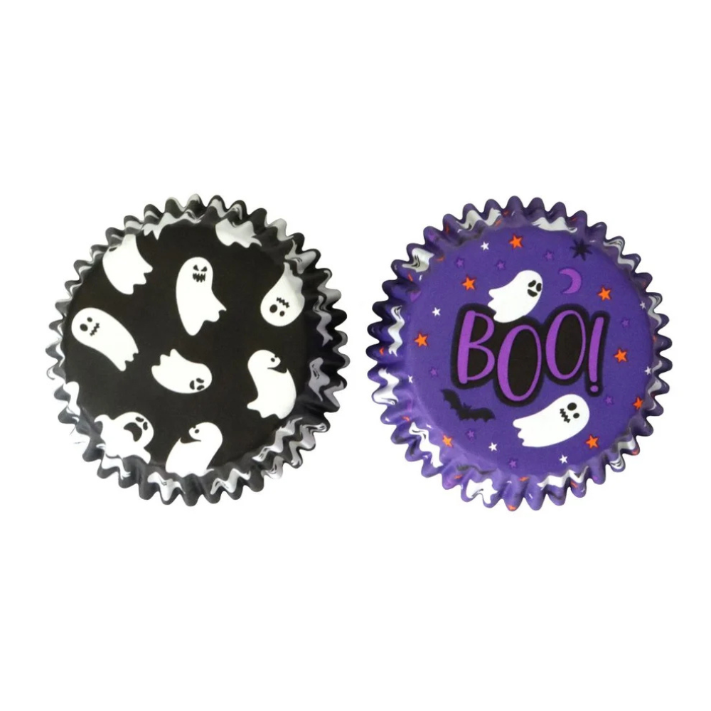 PME Foil-lined Cupcake Cases Spooky Ghosts Pack of 60 (2)