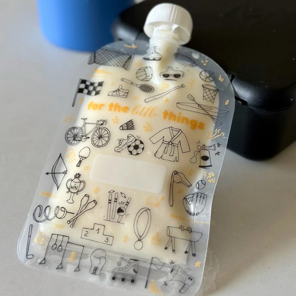 Sinchies Reusable Food Pouch 150ml Game On! (3)