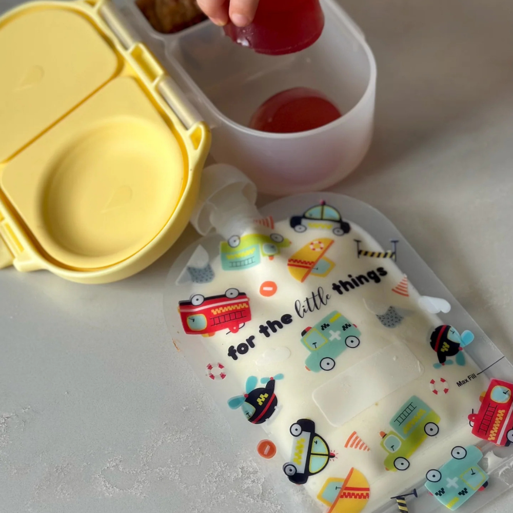 Sinchies Reusable Food Pouch 150ml Rescue Squad (3)