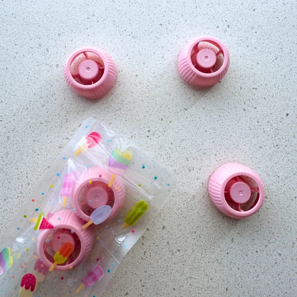 Sinchies Round Anti-Choke Lids Pack of 5 (4 Colours) (2)