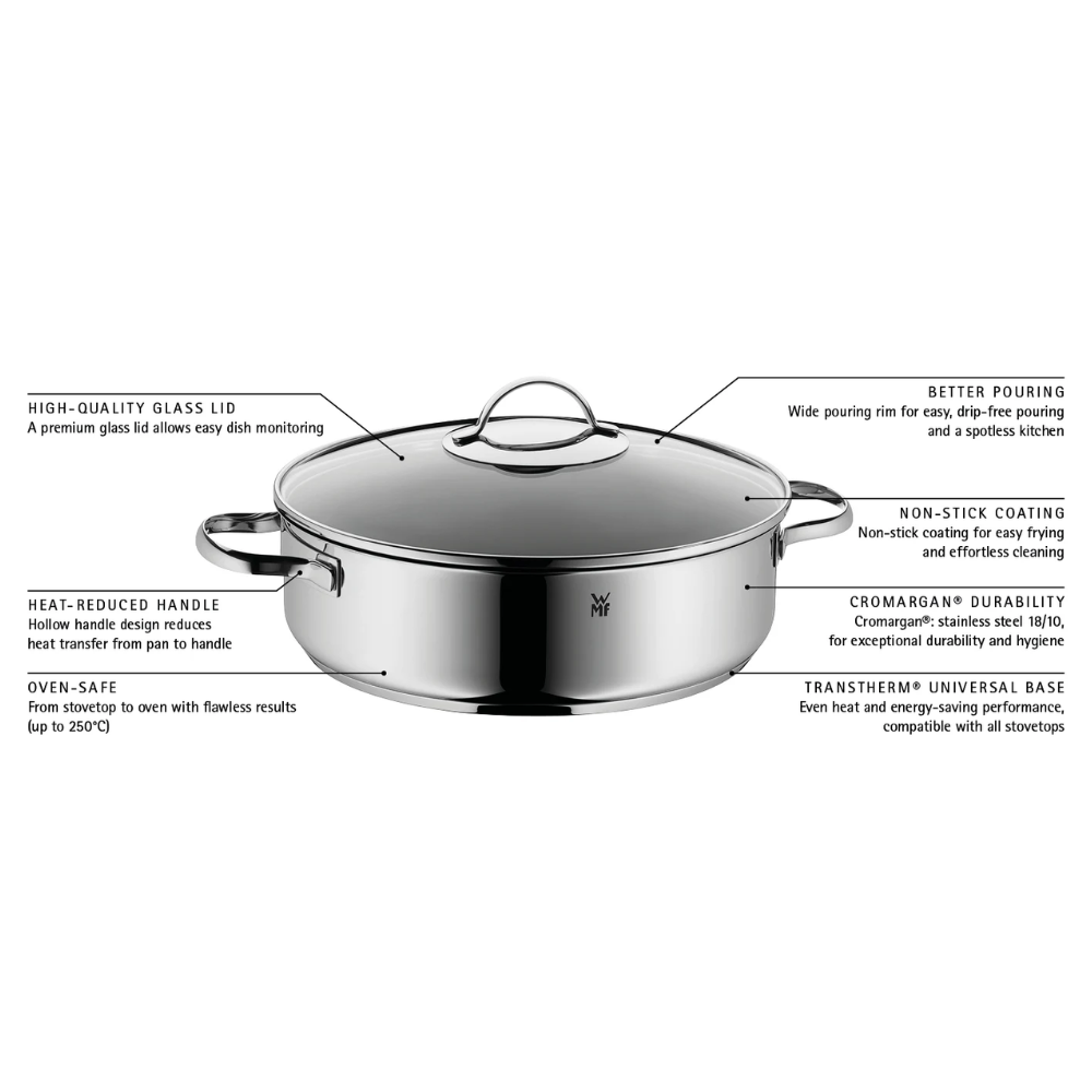 WMF Devil Serving Serving Pan with Lid 28cm (4)