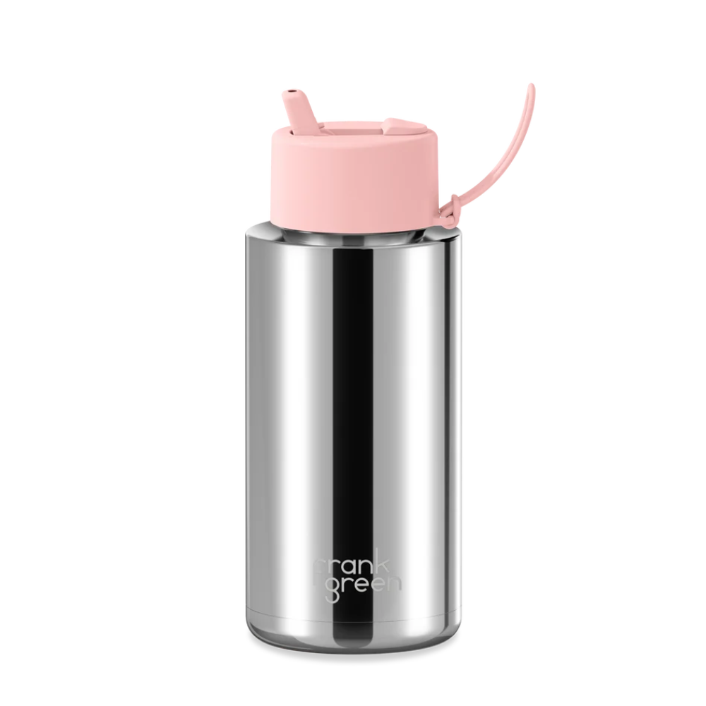 frank green Ceramic Bottle Chrome Blushed 1L