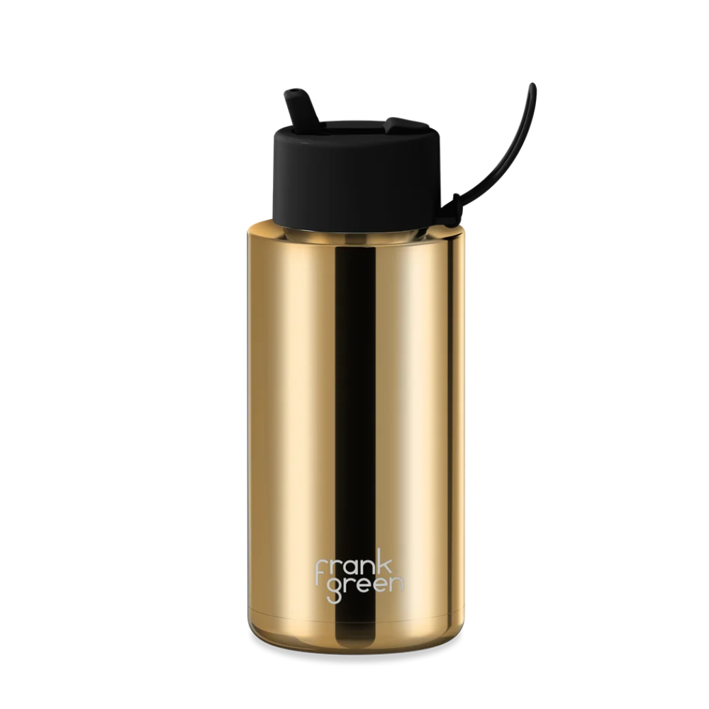 frank green Ceramic Bottle Chrome Gold & Midnight 1L (1)